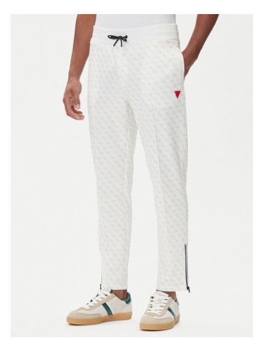 Guess Долнище анцуг Z2BB05 K7122 Бял Regular Fit