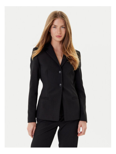 HUGO Сако Alirani 50542616 001 Черен Regular Fit