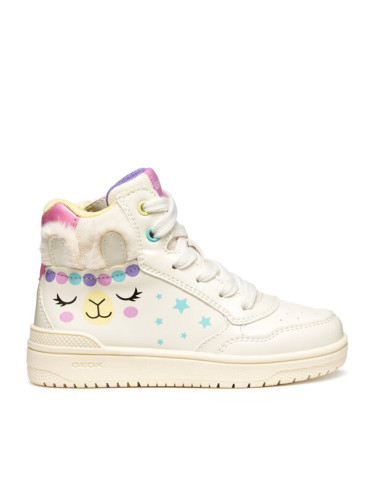 Geox Сникърси J Washiba J56HXE 0BCKN C1M0G D Бял