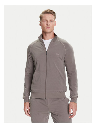 BOSS Суитшърт Mix&Match 50515307 Кафяв Regular Fit