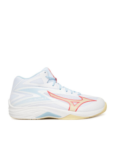 Mizuno Обувки за зала Thunder Blade Z Mid V1GC2375 Бял