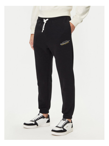 Jack & Jones Долнище анцуг Kane Billy 12283257 Черен Relaxed Fit