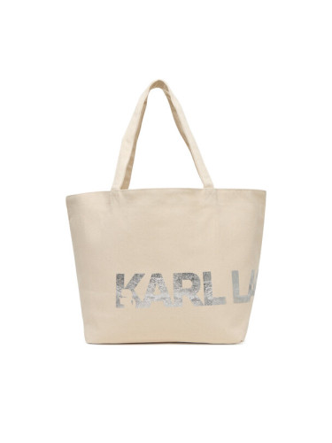 KARL LAGERFELD Дамска чанта A1W50060 Бежов