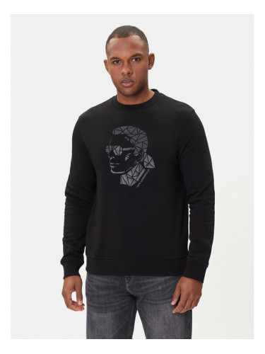 KARL LAGERFELD Суитшърт 705042 554910 Черен Regular Fit