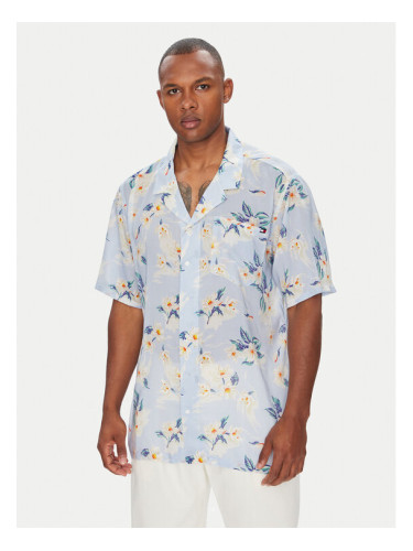 Tommy Hilfiger Риза Bowling UM0UM03227 Светлосиньо Regular Fit