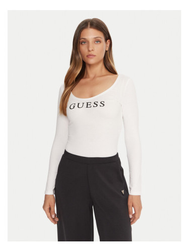 Guess Боди O5RM08 KBBU1 Бял Regular Fit