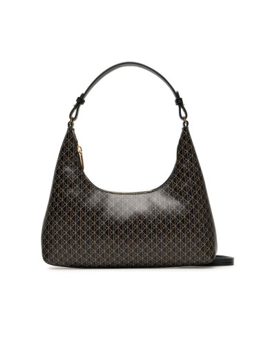 Calvin Klein Дамска чанта Emblem Aop Conv Shoulder Bag LV04F3298G Черен