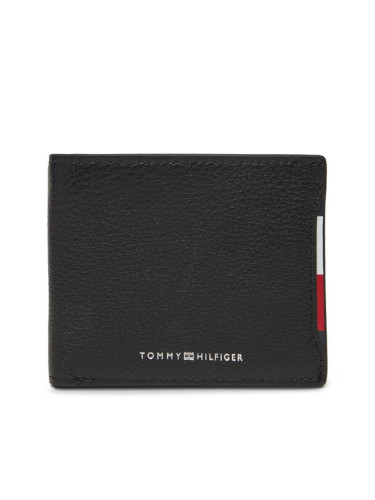 Tommy Hilfiger Портфейл Central Mini Cc Wallet AM0AM13513 Черен