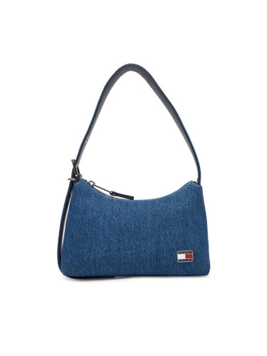 Tommy Jeans Дамска чанта Tjw Cool Denim Shoulder Bag AW0AW17877 Син