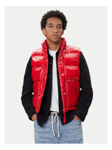 HUGO Елек 50547981 Червен Regular Fit