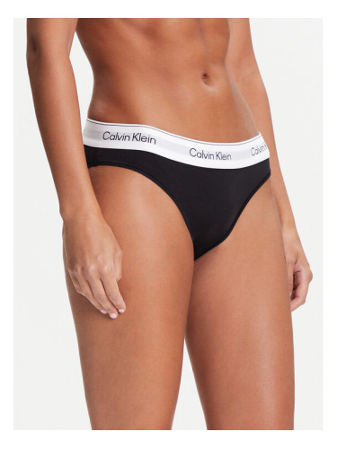 Calvin Klein Underwear Класически дамски бикини LV00QF8520 Черен