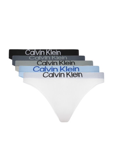 Calvin Klein Underwear Комплект 5 чифта класически бикини LV00QD5332 Цветен