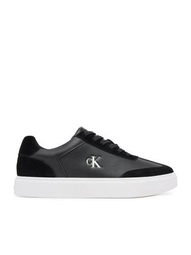 Calvin Klein Сникърси Classic Cupsole Laceup Wt Mix YM0YM01429 Черен