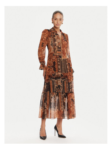 Rinascimento Коктейлна рокля CFC0125465003 Кафяв Regular Fit