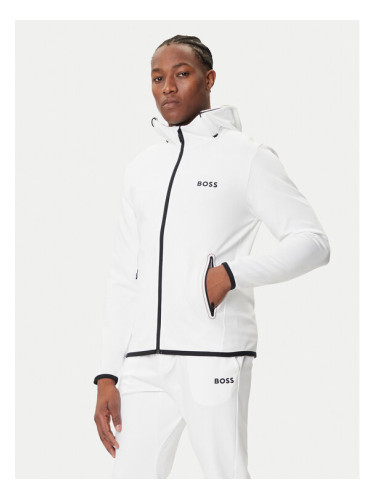 BOSS Суитшърт Sicon 50542948 Бял Regular Fit