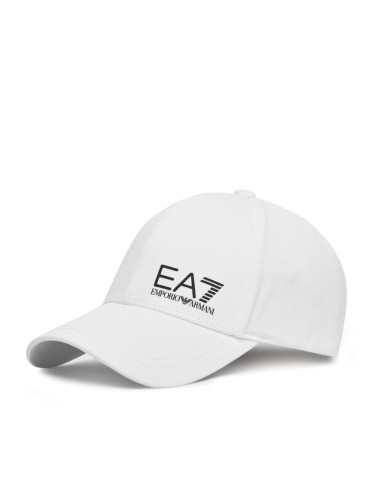 EA7 Emporio Armani Шапка с козирка 7X000005 AF11989 M0014 Бял