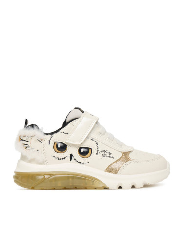 Geox Сникърси J Ciberdron J56LPA 0BCKN C1M2U S Екрю