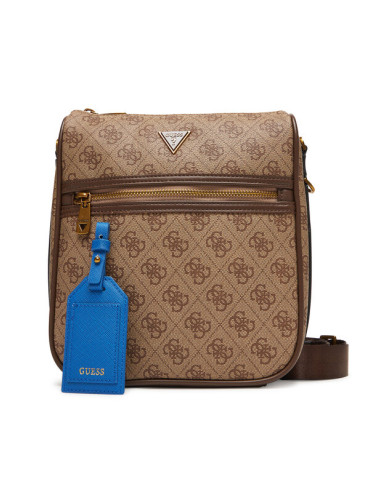 Guess Мъжка чантичка HMMILO P5417 Кафяв