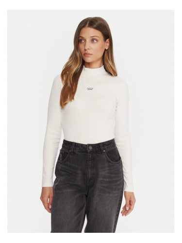 Guess Jeans Поло W5BP23 KA0H1 Бежов Slim Fit