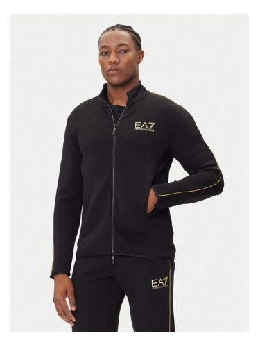 EA7 Emporio Armani Суитшърт 7M000670 AF14146 UC001 Черен Slim Fit