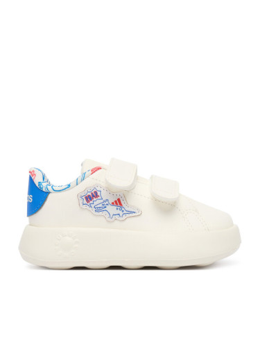 adidas Сникърси Advantage Dino Shoes Kids JP6163 Бял