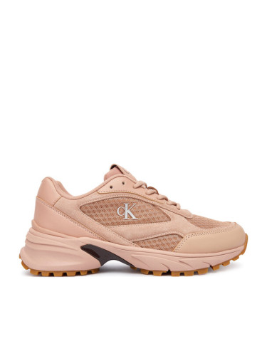 Calvin Klein Сникърси Hike Runner Mesh Mix Ck YW0YW01994 Оранжев