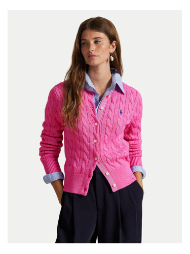 Polo Ralph Lauren Кардиган 211971868012 Розов Slim Fit