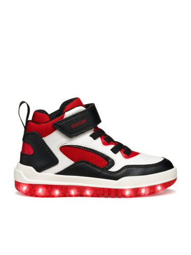 Geox Сникърси J Buzzerlight J56MCC 054FU C0050 DD Бял