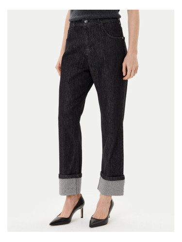 Rinascimento Дънки CFC0125150003 Черен Loose Fit