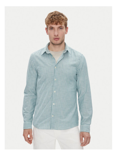 Marc O'Polo Риза 526 7210 42358 Зелен Slim Fit