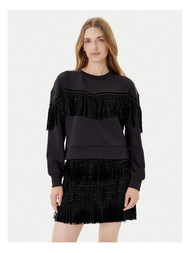 DKNY Суитшърт P5GH7XQE Черен Relaxed Fit