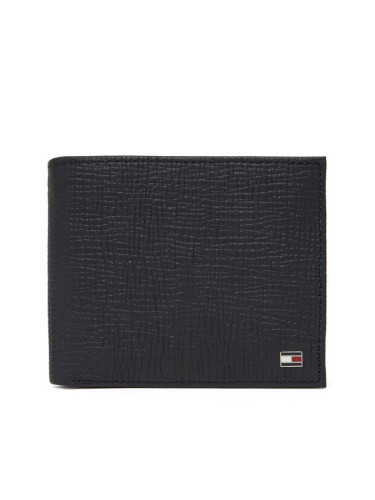 Tommy Hilfiger Портфейл Th Flag Cc & Coin AM0AM13709 Тъмносин
