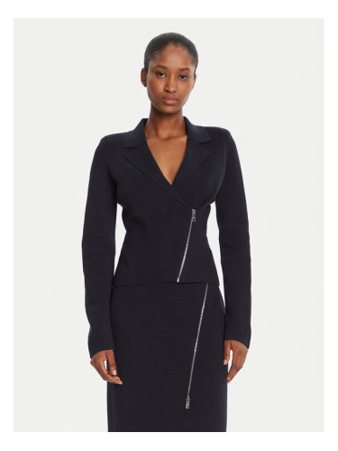 BOSS Кардиган Felendi 50542857 Тъмносин Regular Fit