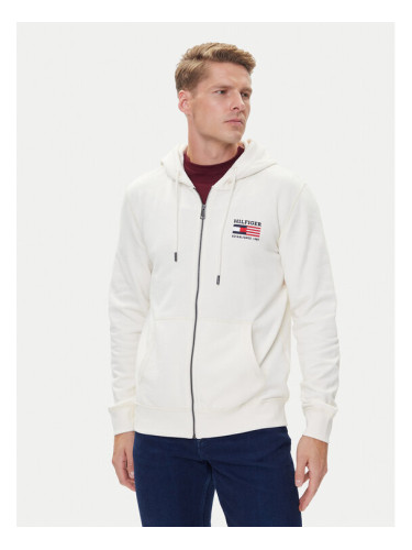 Tommy Hilfiger Суитшърт American MW0MW39691 Екрю Regular Fit