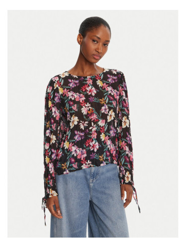 Desigual Блуза Flori 25WWBW03 Черен Regular Fit