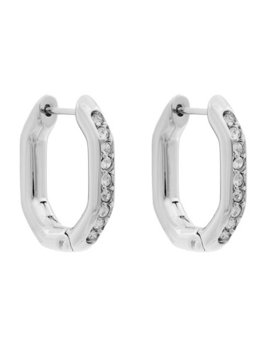 Swarovski Обици Dextera Octagon 5724585 Сребрист
