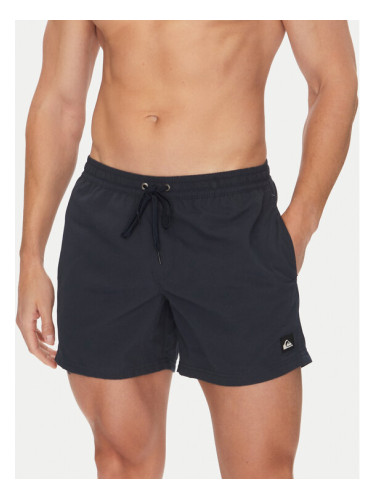 Quiksilver Плувни шорти Everyday Solid Volley EQYJV04120 Тъмносин Regular Fit