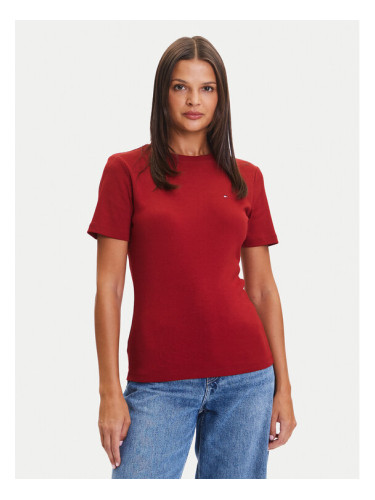 Tommy Hilfiger Тишърт New Cody WW0WW40587 Червен Slim Fit