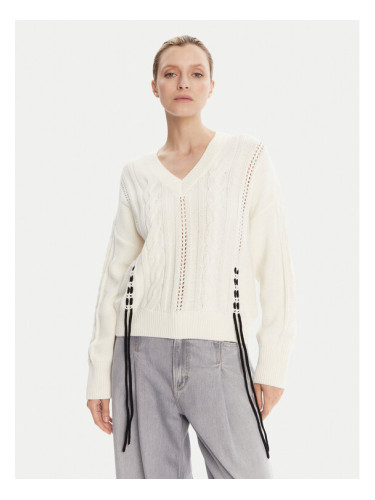 BOSS Пуловер C_Fangallo 50545875 Бежов Regular Fit