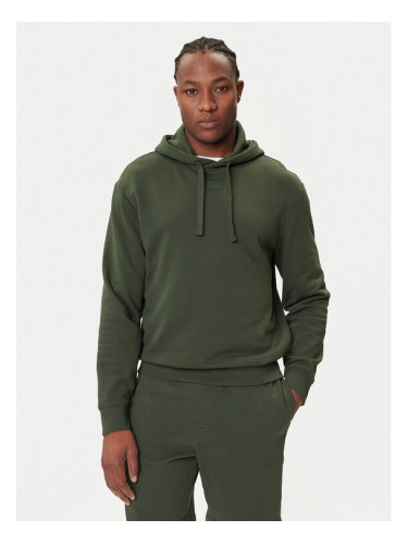 HUGO Суитшърт Dapo 50486478 Зелен Relaxed Fit