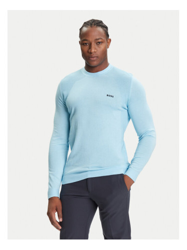 BOSS Пуловер K_Momentum 50541944 Светлосиньо Regular Fit