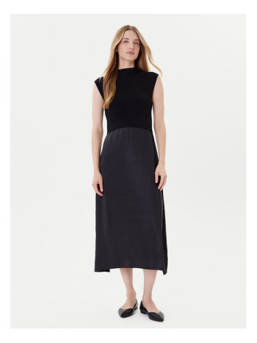 BOSS Ежедневна рокля Ferdolini 50542873 Черен Regular Fit