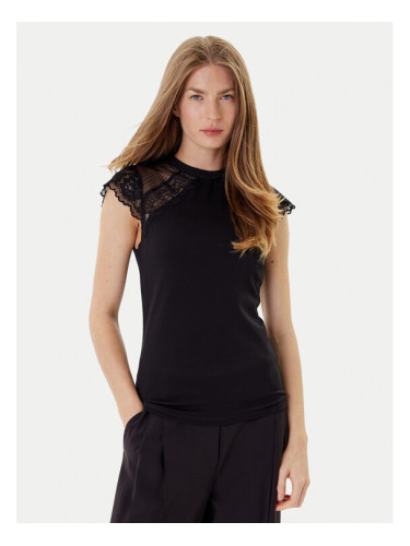 Morgan Блуза 252-DODO Черен Slim Fit