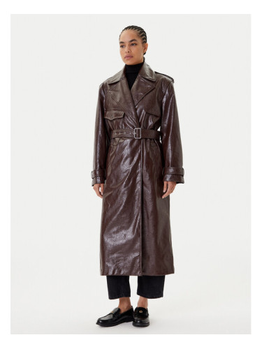 HUGO Преходно палто Malitte-1 50542286 Кафяв Relaxed Fit