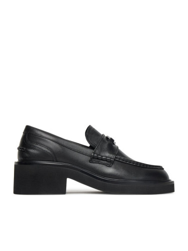 Tommy Jeans лоуфъри с дебела подметка Tjw Chunky Loafer EN0EN02789 Черен