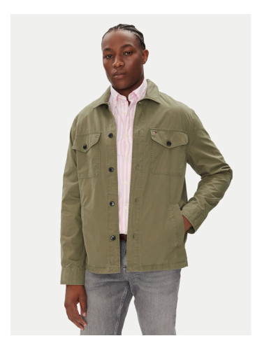 Tommy Hilfiger Преходно яке MW0MW39634 Зелен Regular Fit