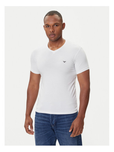 Emporio Armani Underwear Тишърт EM000380 AF14133 U0002 Бял Fitted Fit