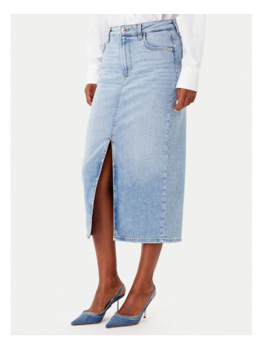 Guess Дънкова пола W5YD1L D5QQ0 Син Regular Fit