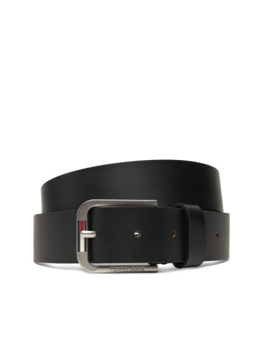 Tommy Jeans Мъжки колан Tjm Austin 3.5 AM0AM13686 Черен