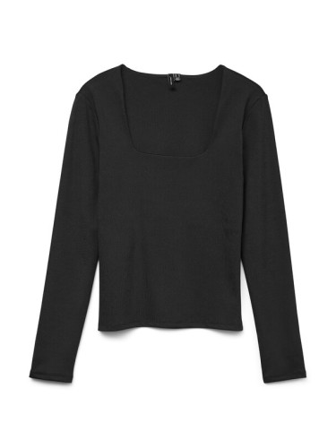 Vero Moda Блуза Million 10334613 Черен Regular Fit